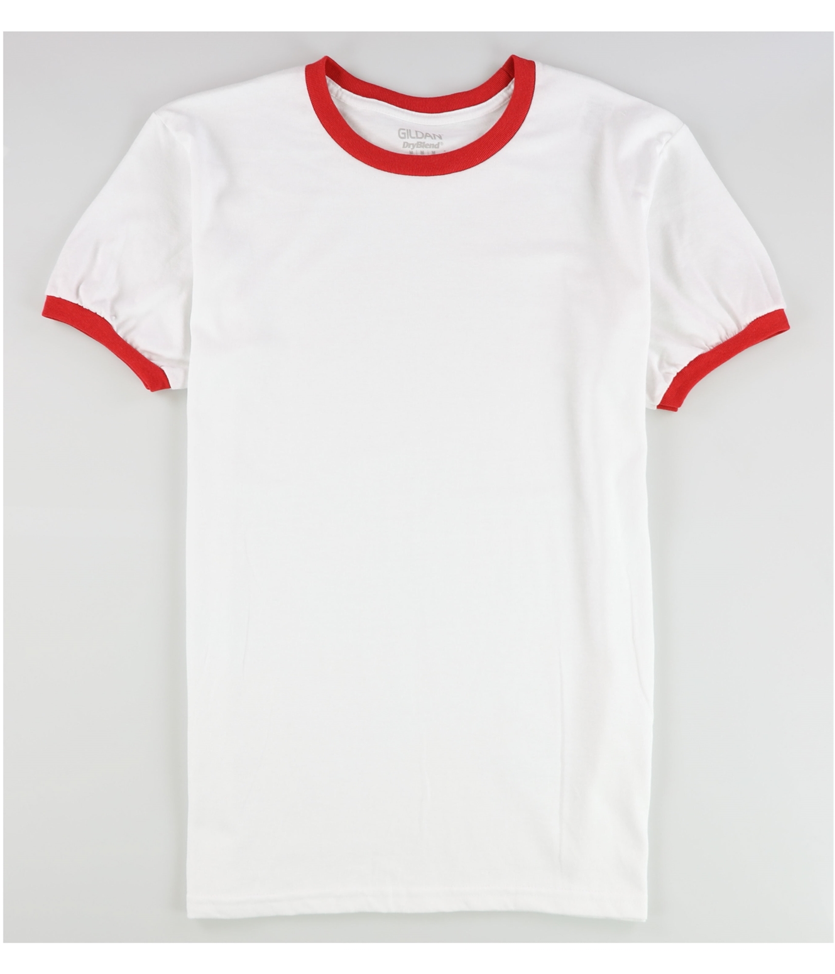 Gildan Mens 2-Tone Basic T-Shirt, whtred, M