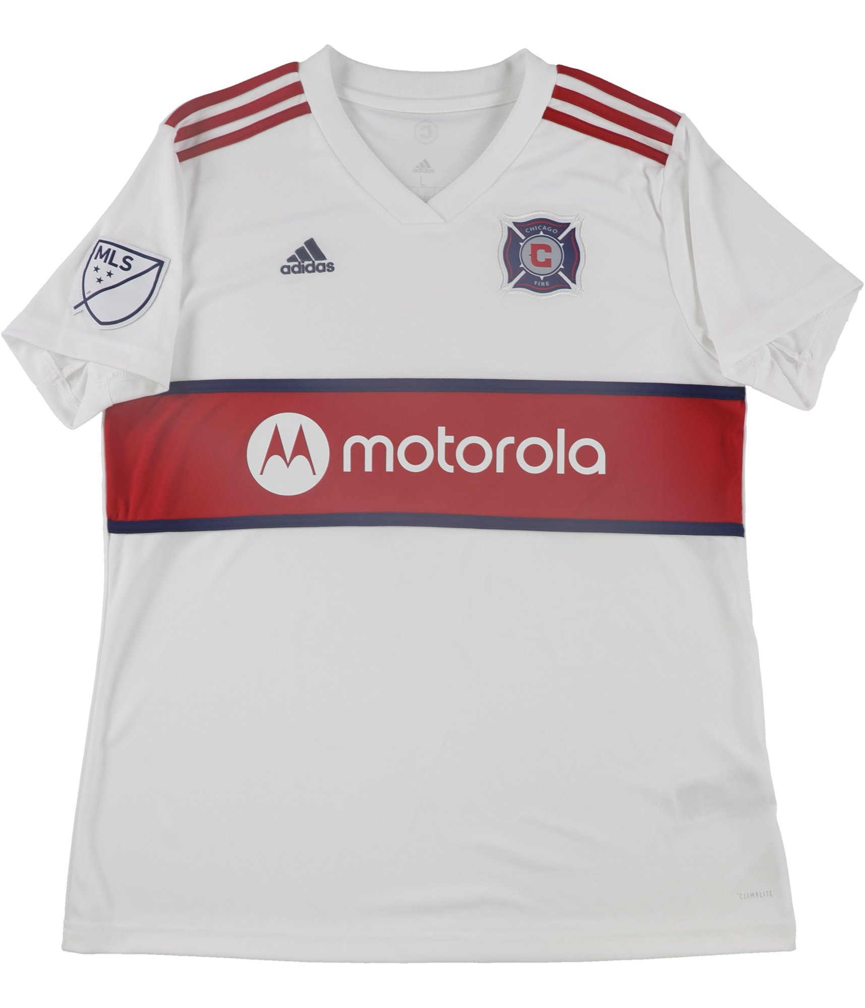 Adidas Chicago Fire Trikot Damen, weiß, L - Bild 2 von 11