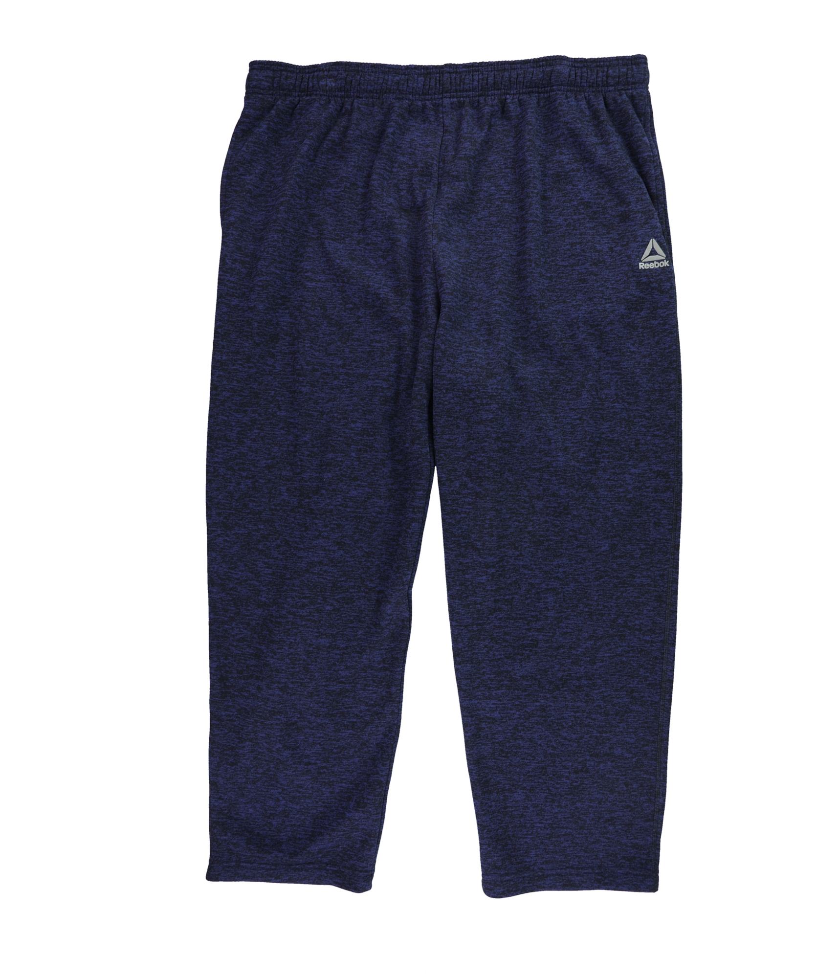 Reebok Mens Heathered Athletic Sweatpants Black XX-Large 4990₽
