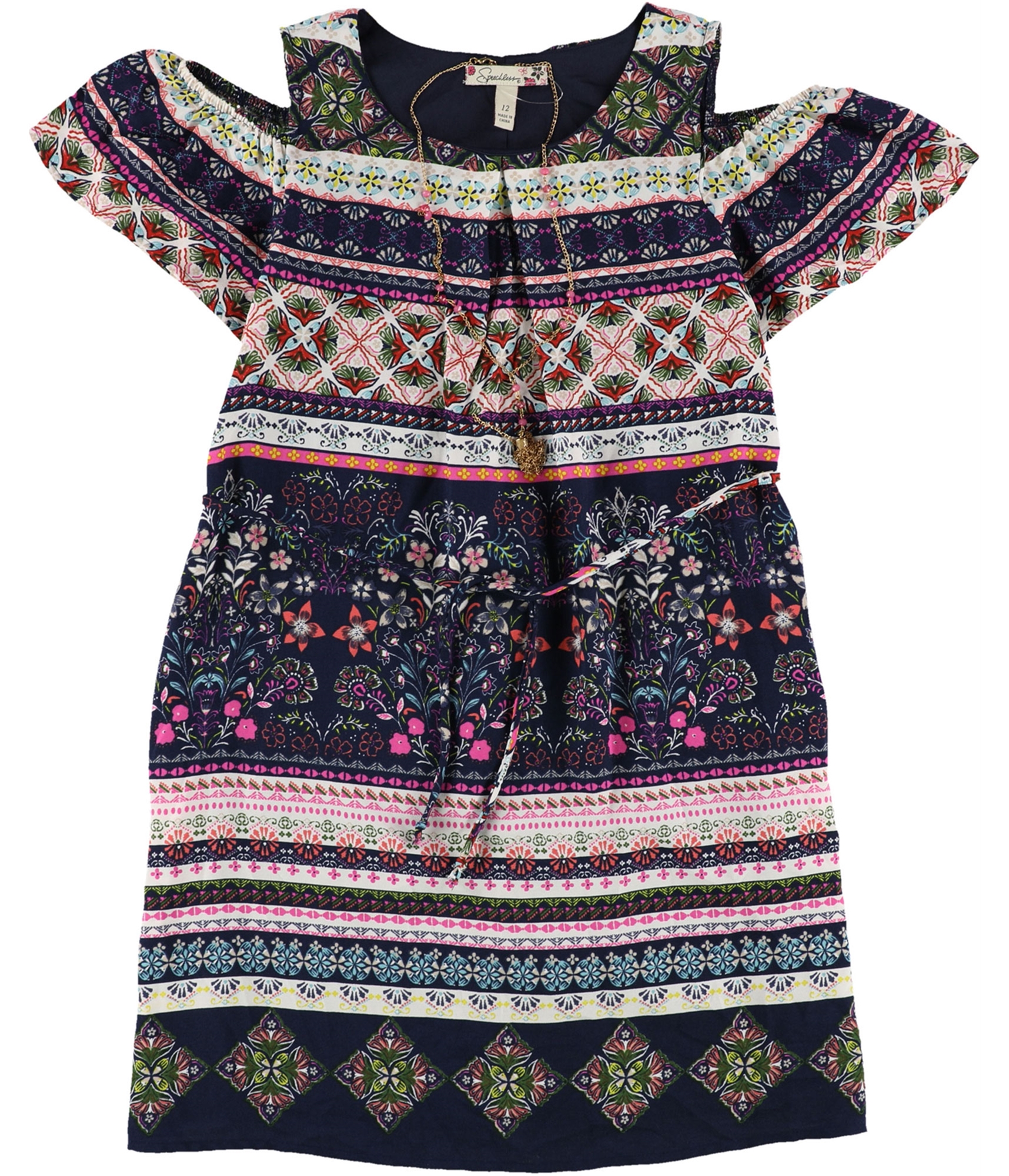 speechless off the shoulder dress Amazon.com: Speechless Women's Junior Off The Shoulder Fit & Flare Dress  -Navy Pink Floral, X-Small : Clothing, Shoes & Jewelry
