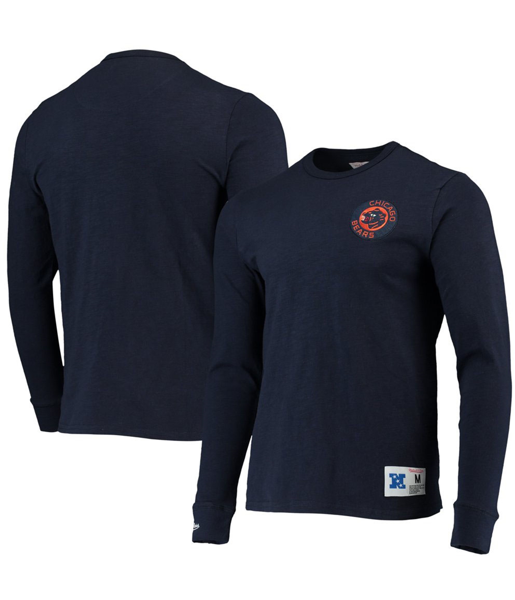 Mitchell & Ness Mens Slub-Knit Embellished T-Shirt