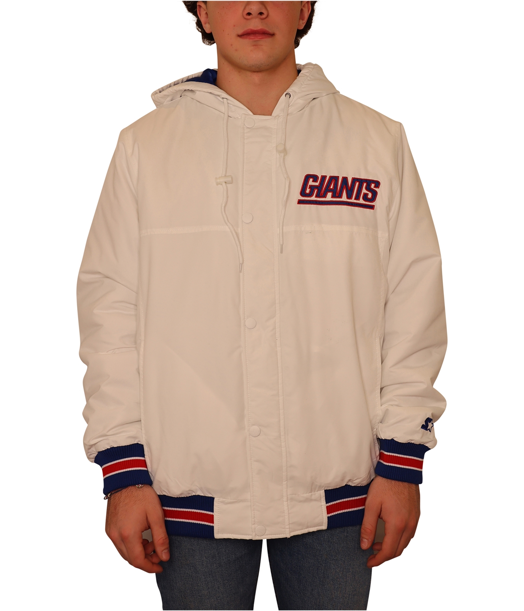 STARTER Mens New York Giants Jacket - Picture 3 of 13