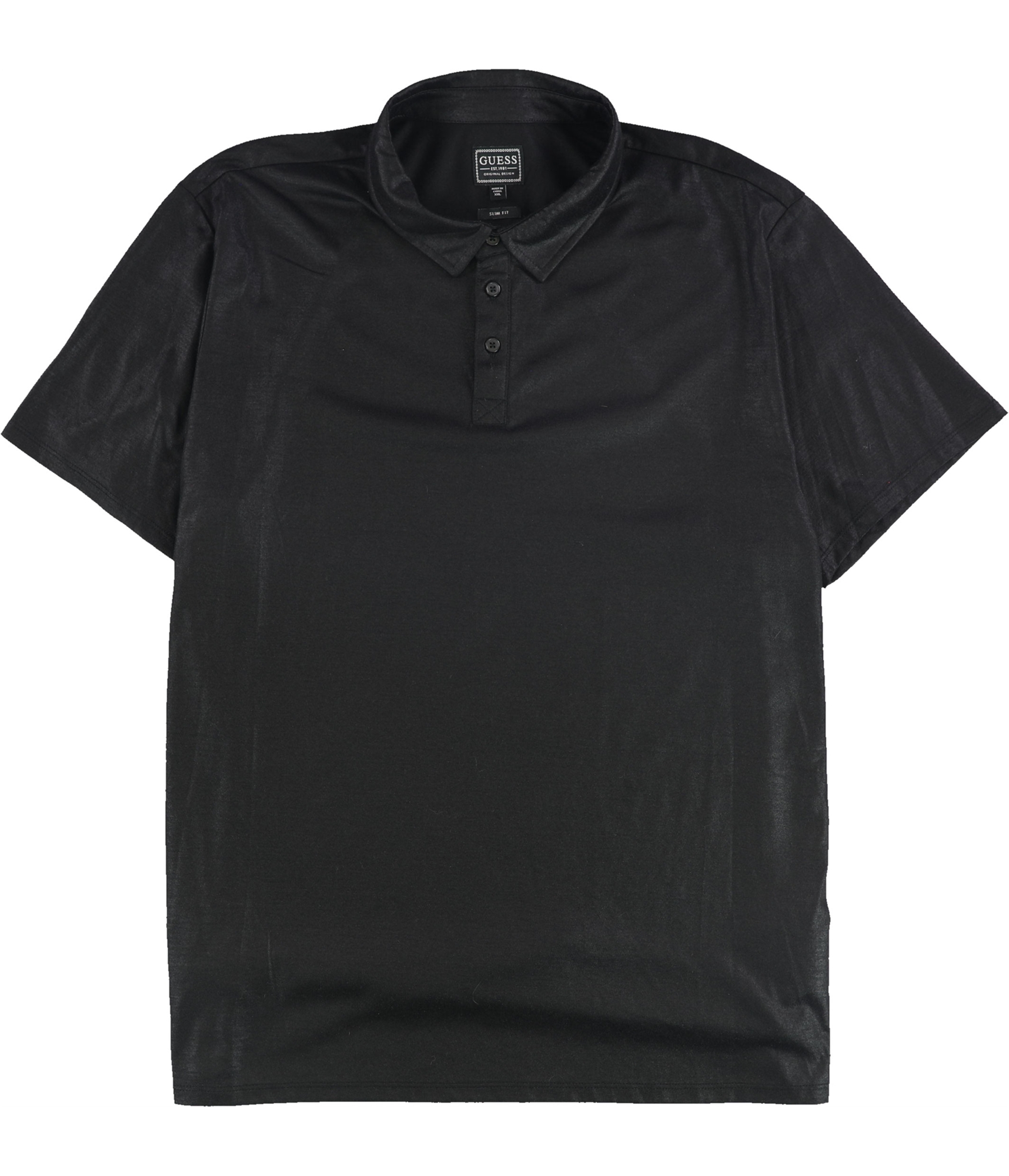 GUESS Mens Mason Shine Triangle Polo Shirt 6990₽