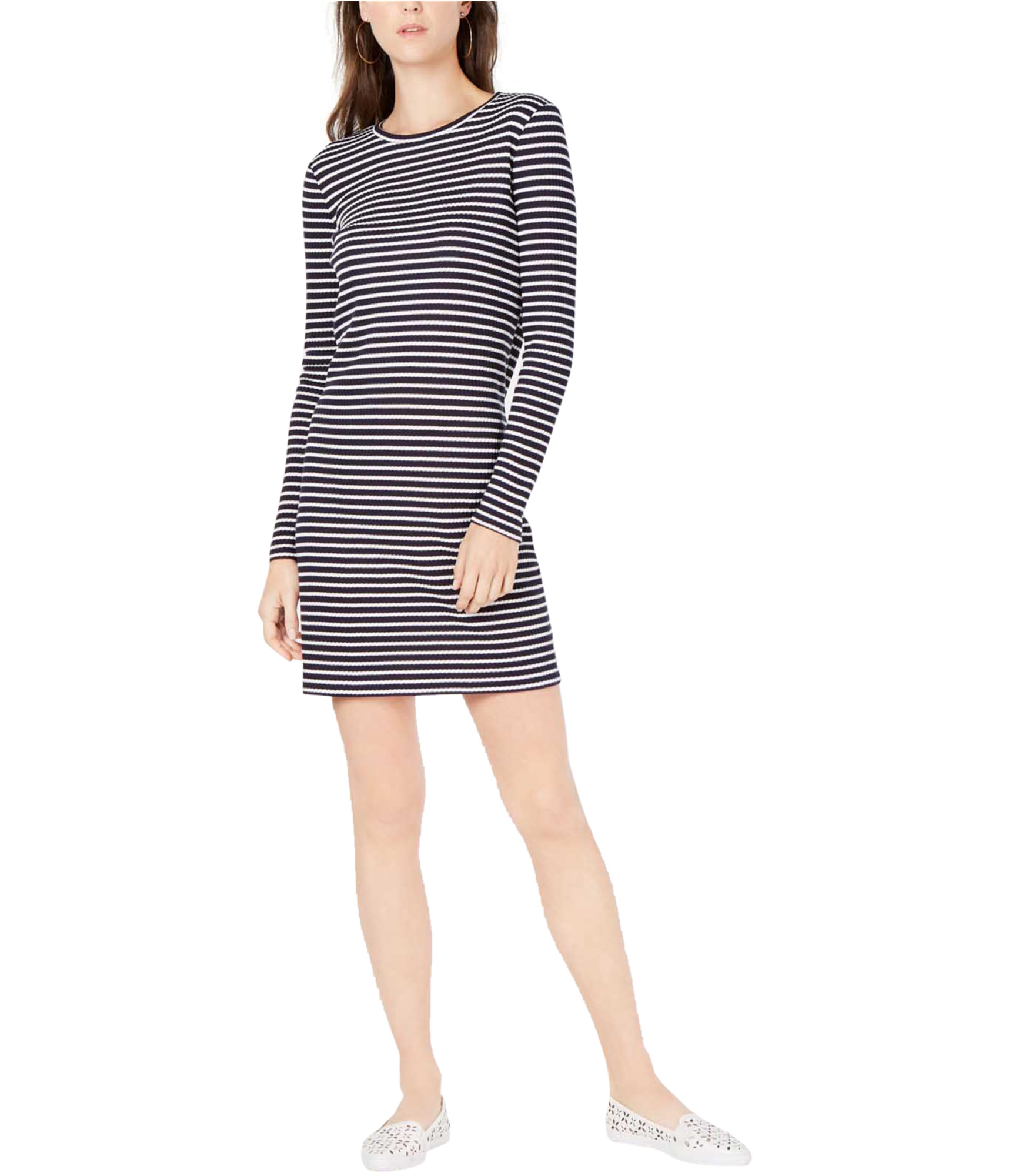 michael kors striped shirt dress Michael Kors Striped Cotton-Poplin Shirtdress