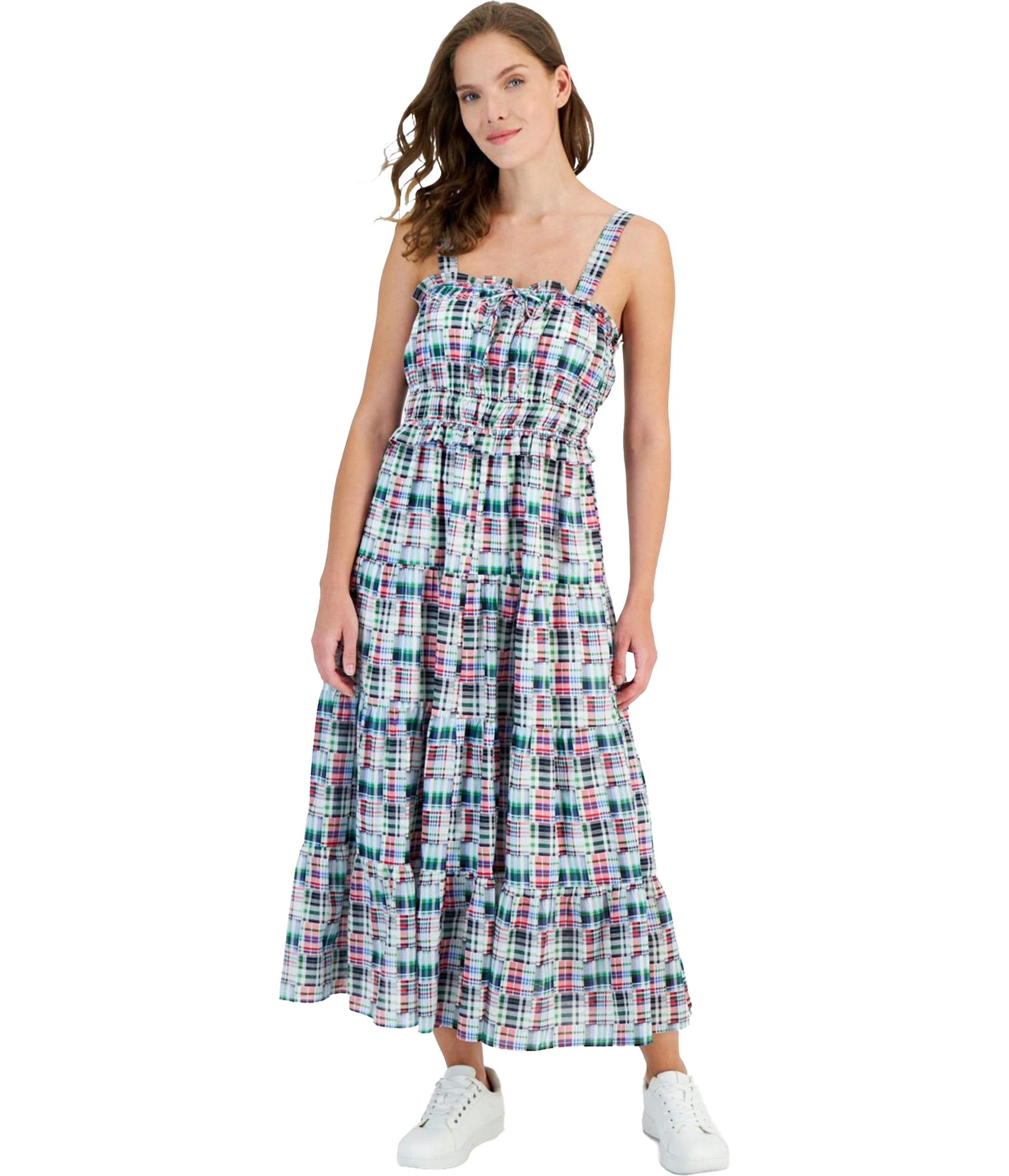 Nautica Womens Stylish Midi Dress