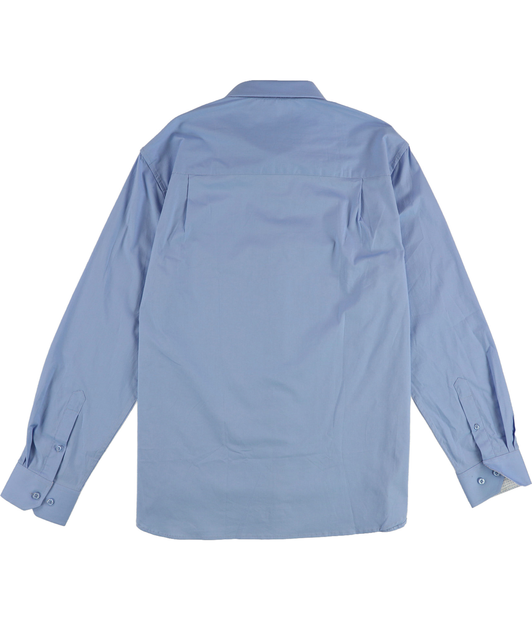 Nick Graham Mens Poplin Solid Button Down Dress Shirt 5990₽