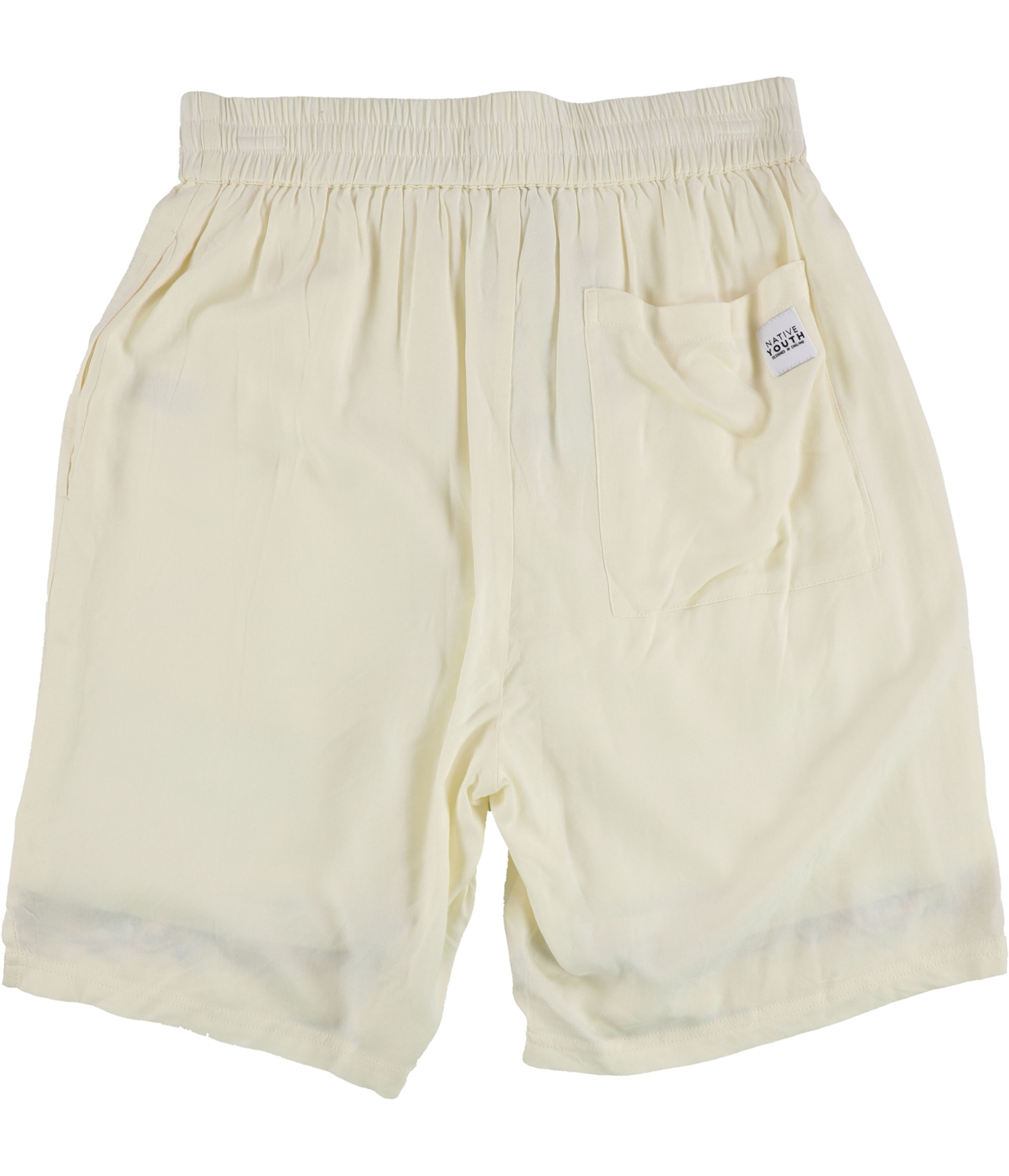 NATIVE YOUTH Mens Embroidered Casual Walking Shorts