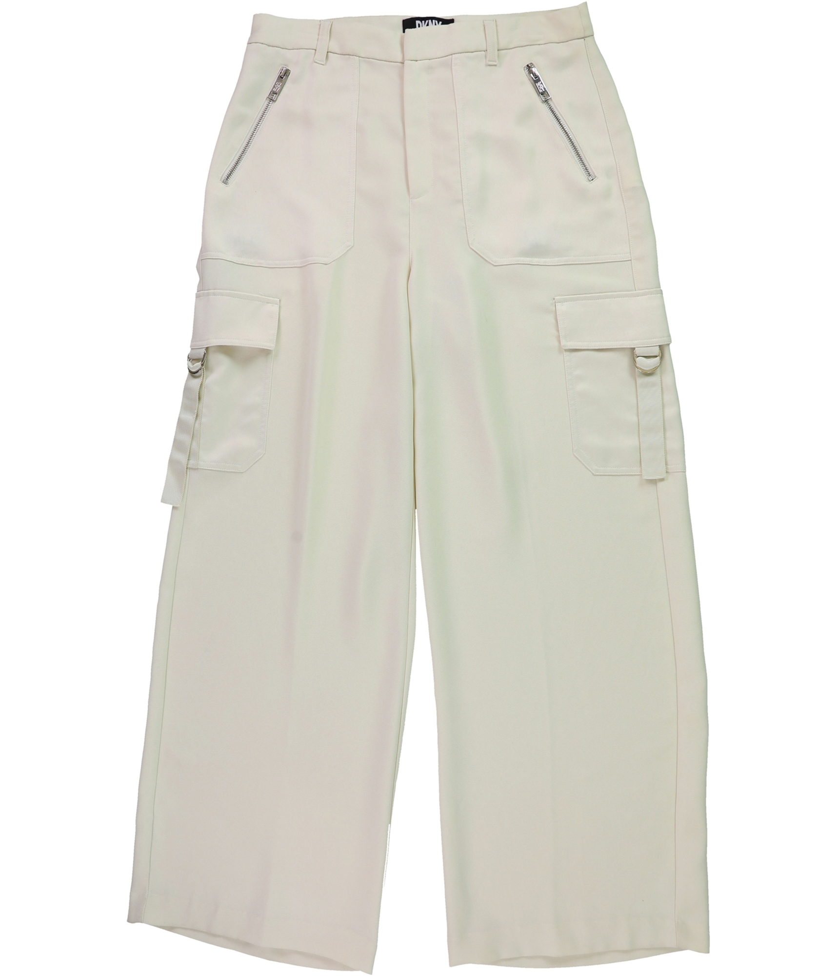 DKNY Womens Solid Cargo Casual Trouser Pants