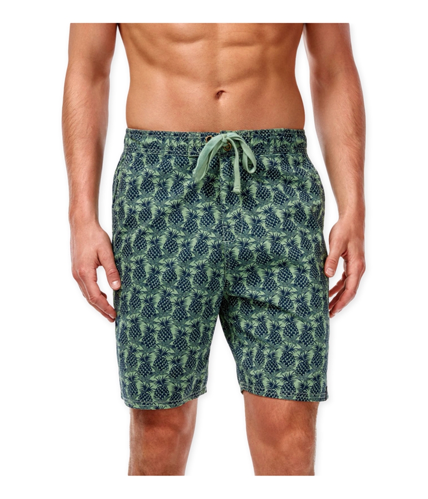 Weatherproof Mens Vintage Pineapple Swim Bottom Board Shorts - Picture 2 of 3