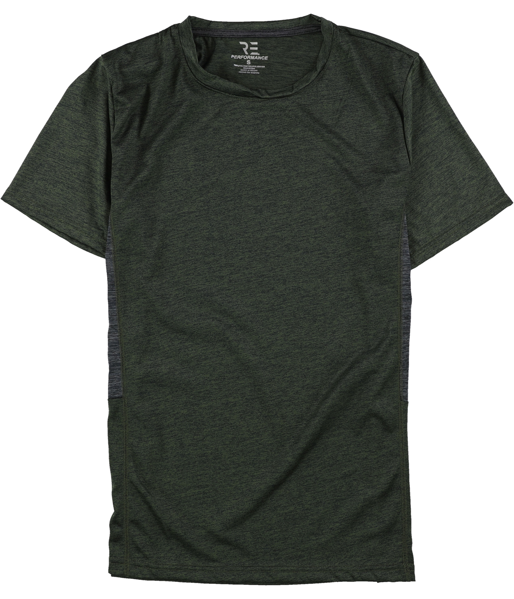 R E Performance Mens Two Tone Basic T-Shirt