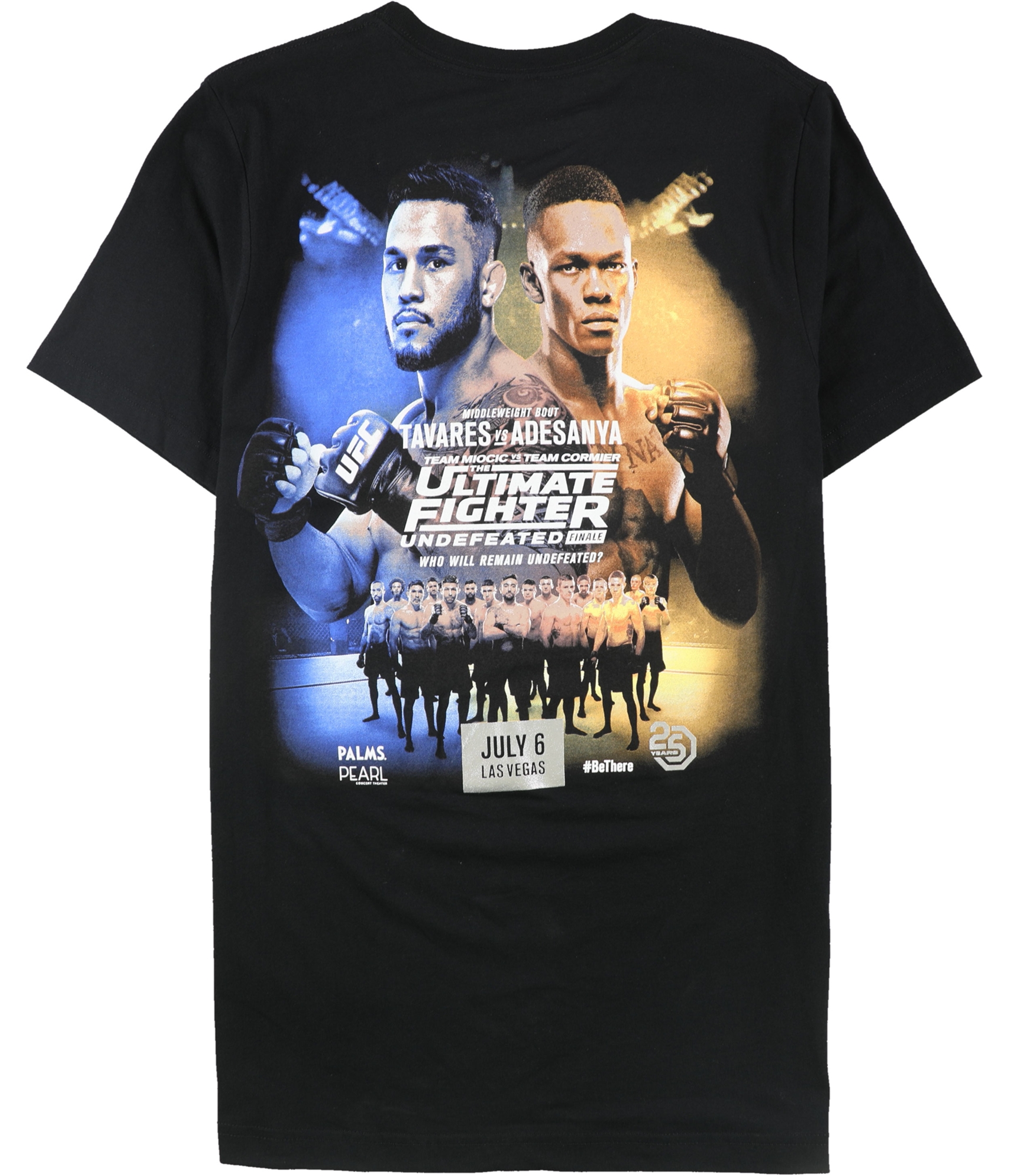 UFC Mens Team Miocic Vs Team Cormier Graphic T-Shirt