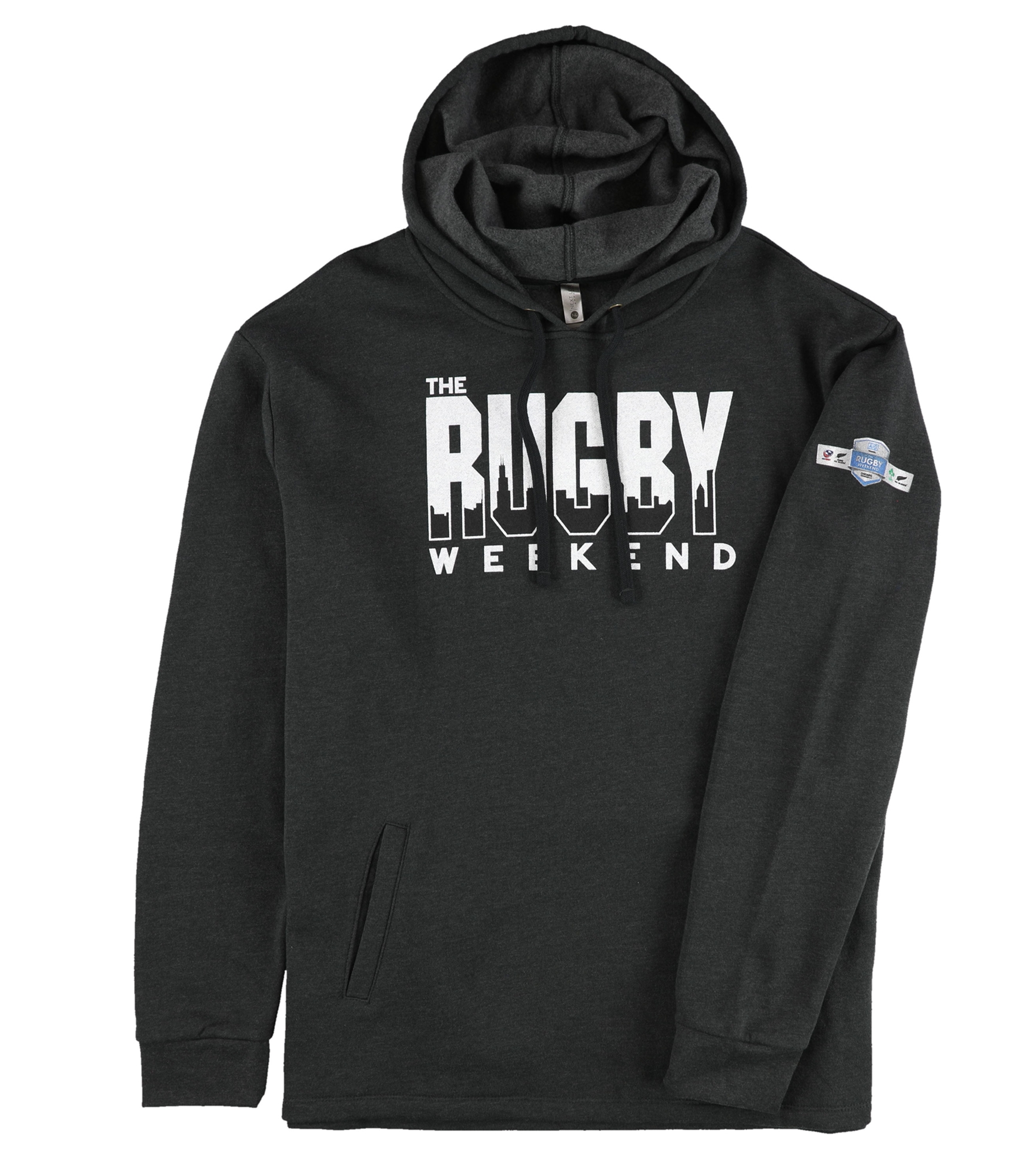 Толстовка с капюшоном Next Level Mens The Rugby Weekend 6490₽