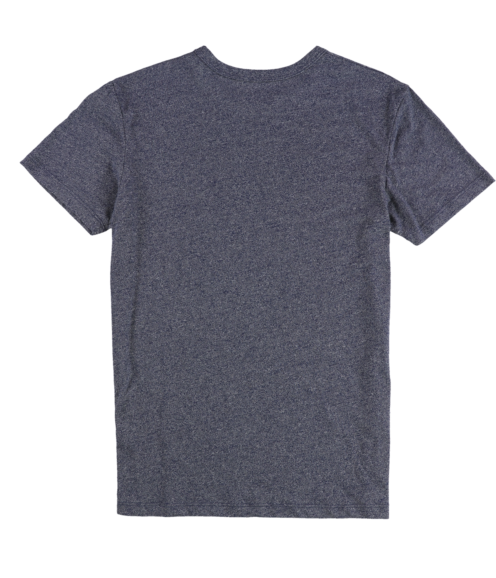 Tags Weekly Mens Solid Basic T-Shirt, Blue, Medium