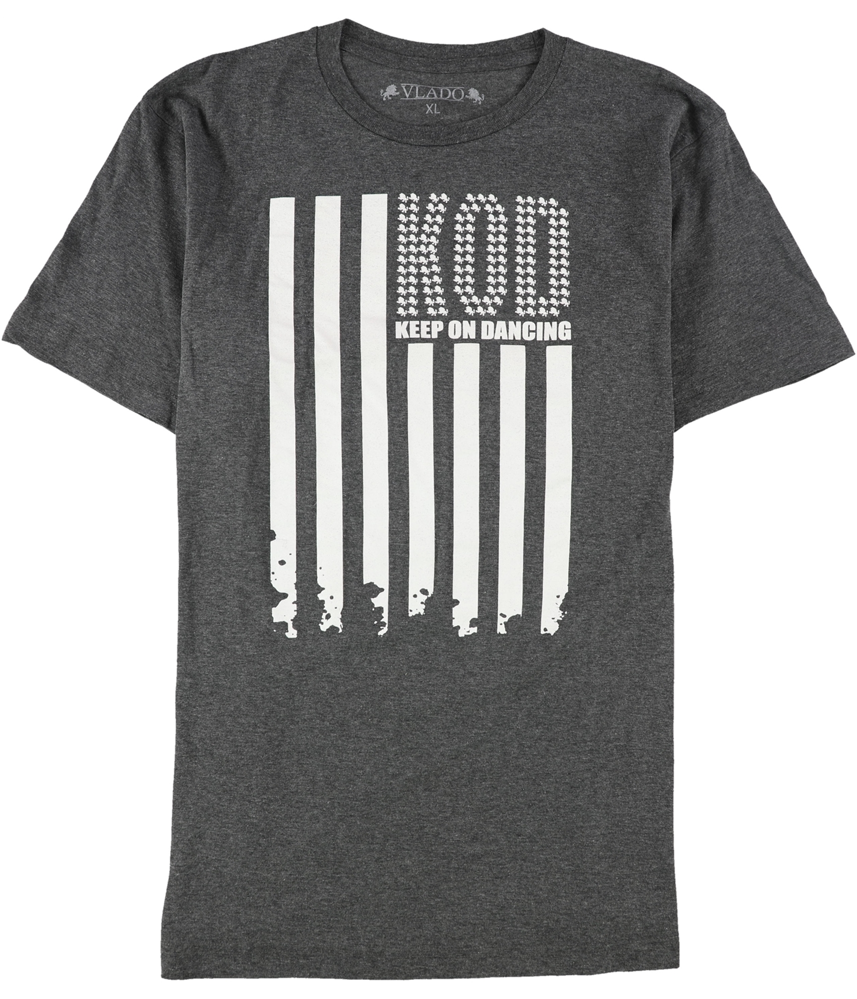 Vlado Mens Keep On Dancing Graphic T-Shirt