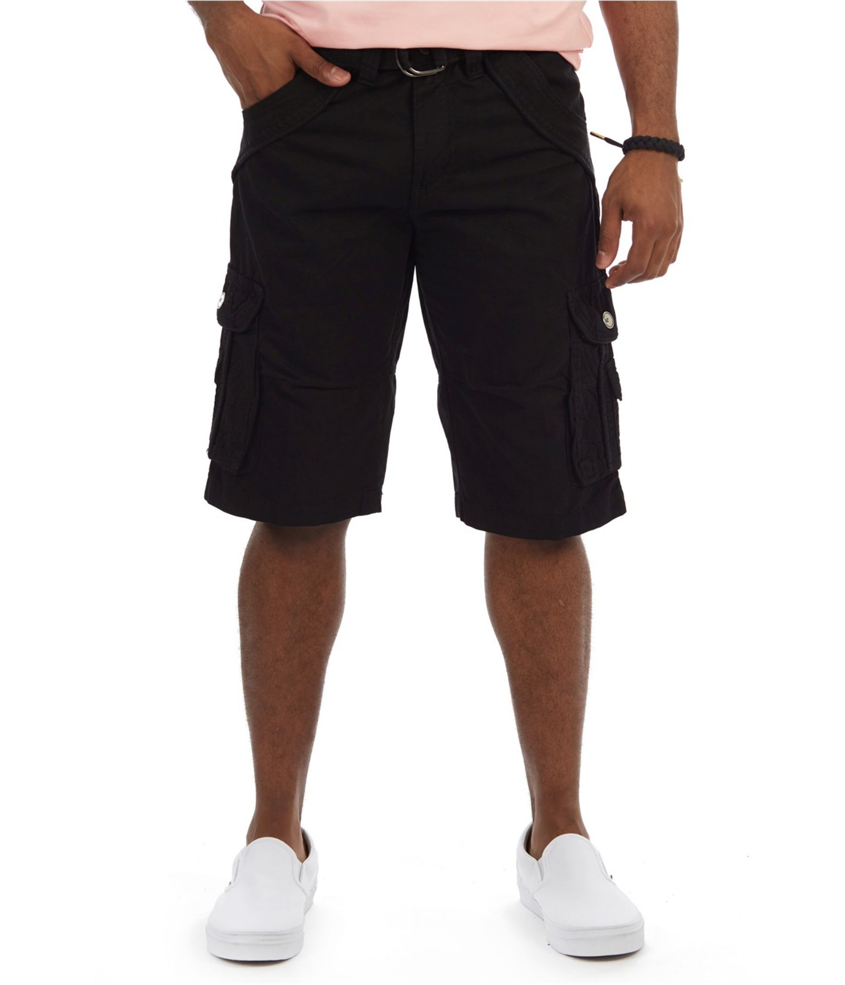 Short cargo décontracté homme XRAY ceinturé double poche - Photo 3 sur 8