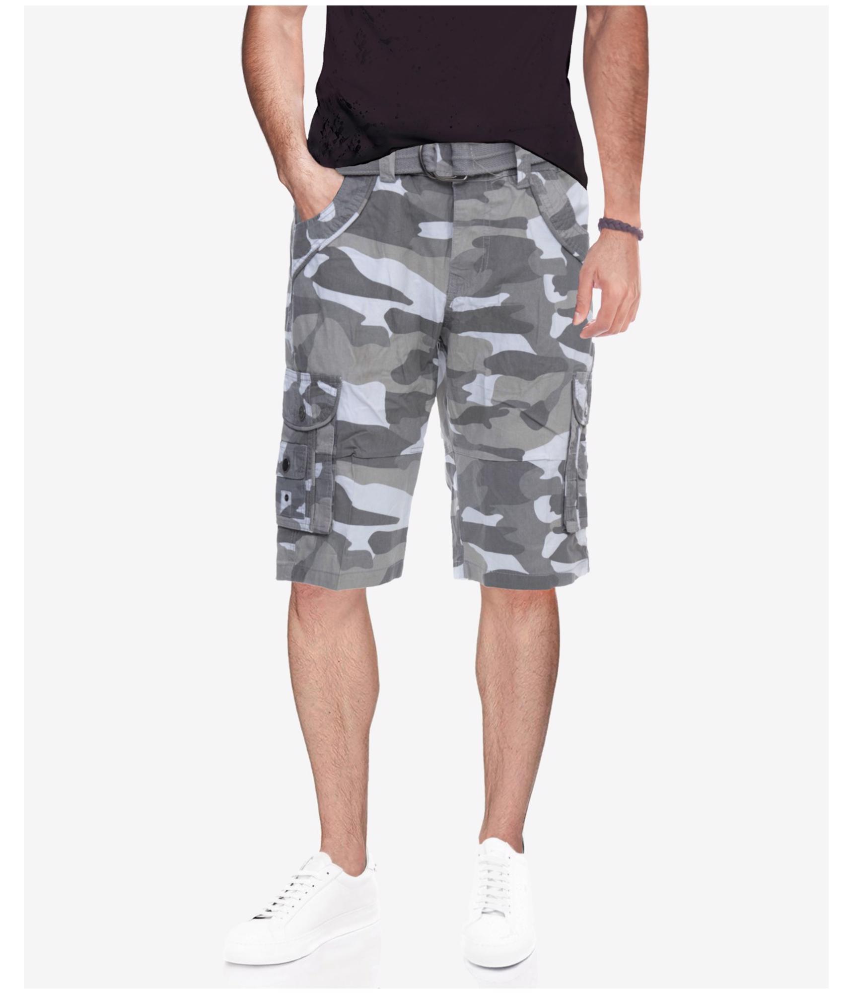 Short cargo décontracté homme XRAY ceinturé double poche - Photo 8 sur 8