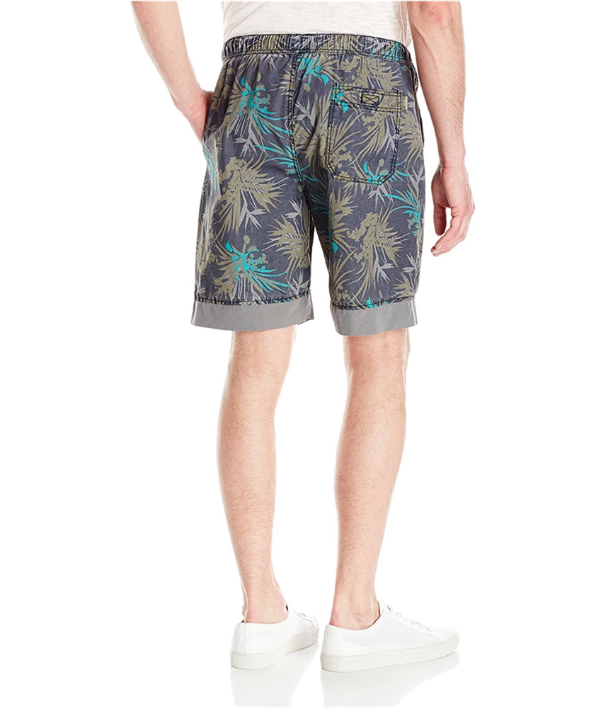 Мужские винтажные пляжные шорты UnionBay с пальмовым плавательным дном